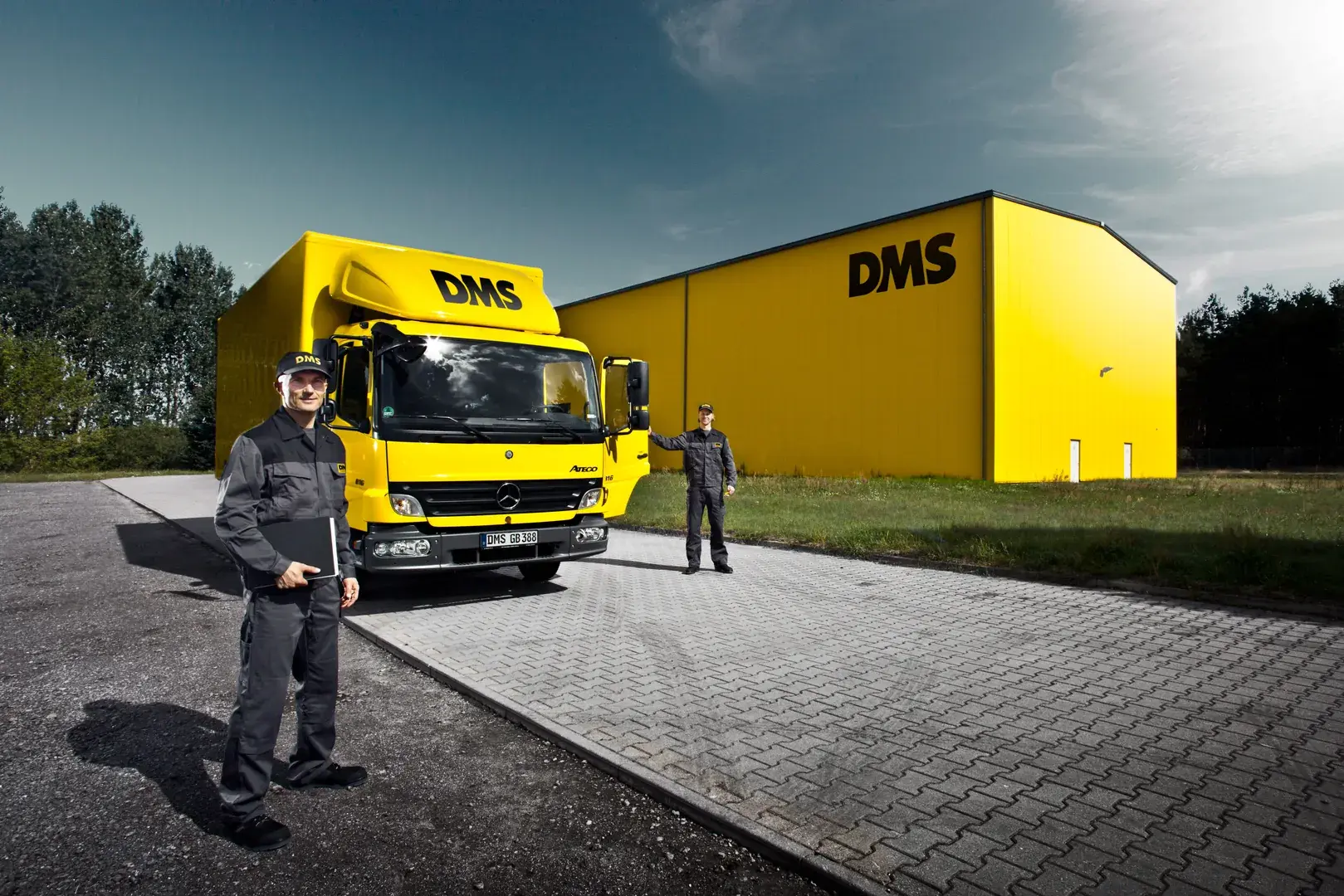 Umzugs-LKW für Europaumzüge